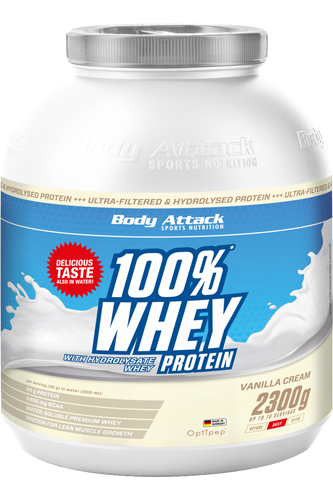 Body Attack 100% Whey protein 